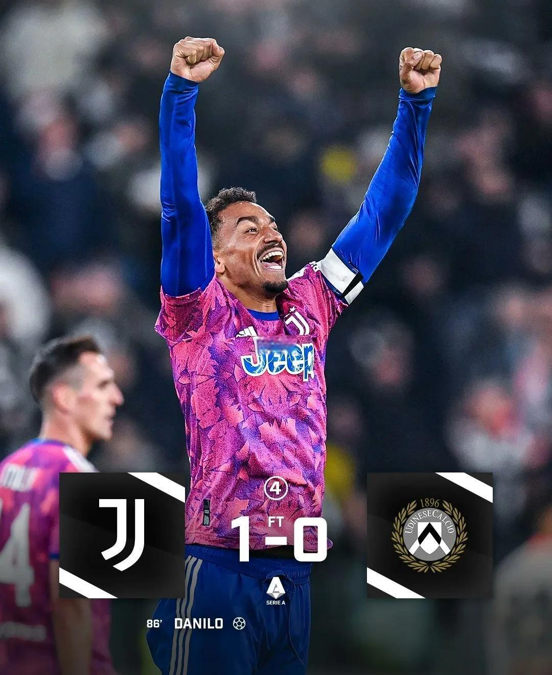 尤文图斯客场保持不败,实现连胜 尤文图斯客场保持不败,实现连胜