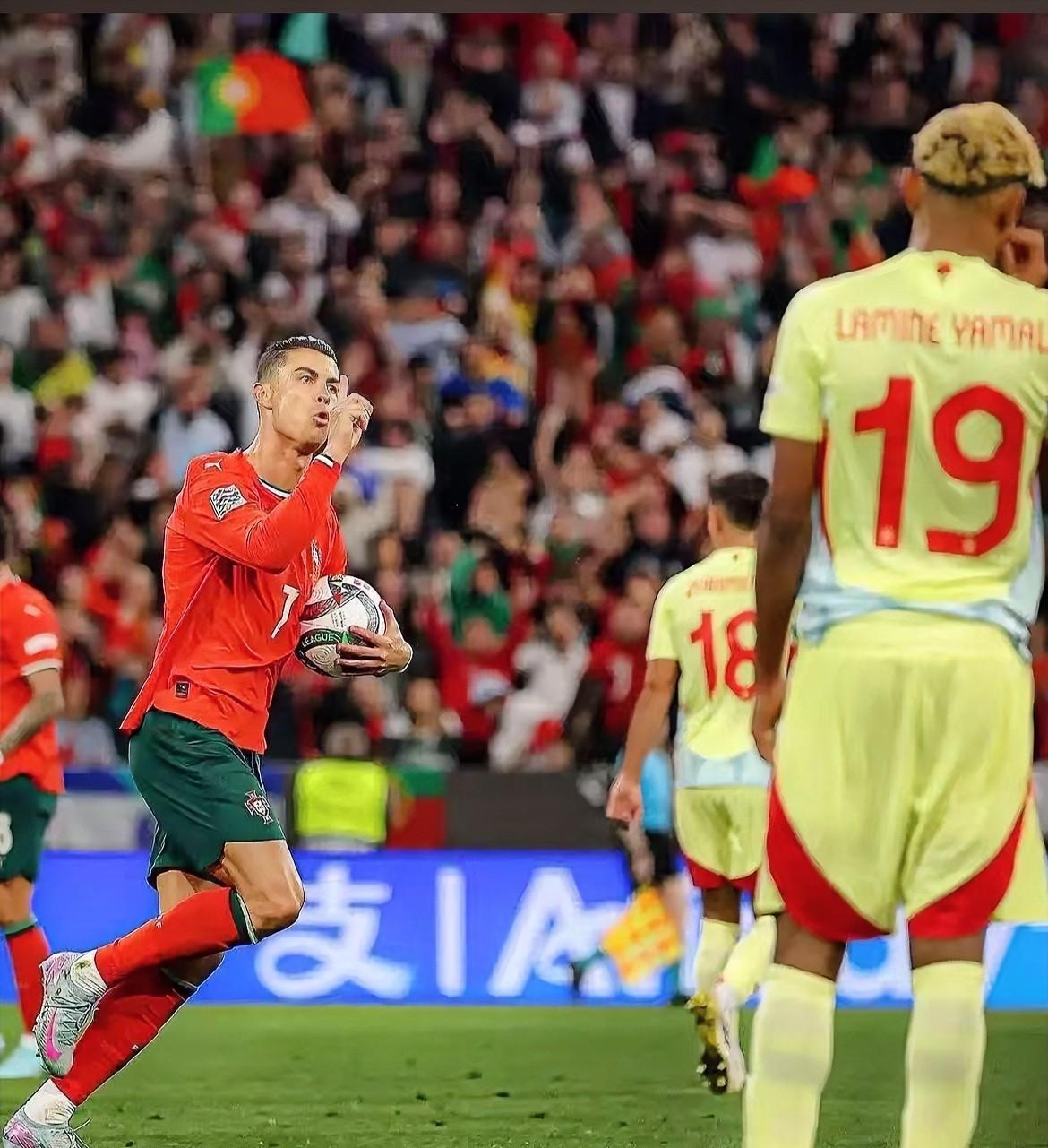 西班牙队在欧国联比赛中获得胜利